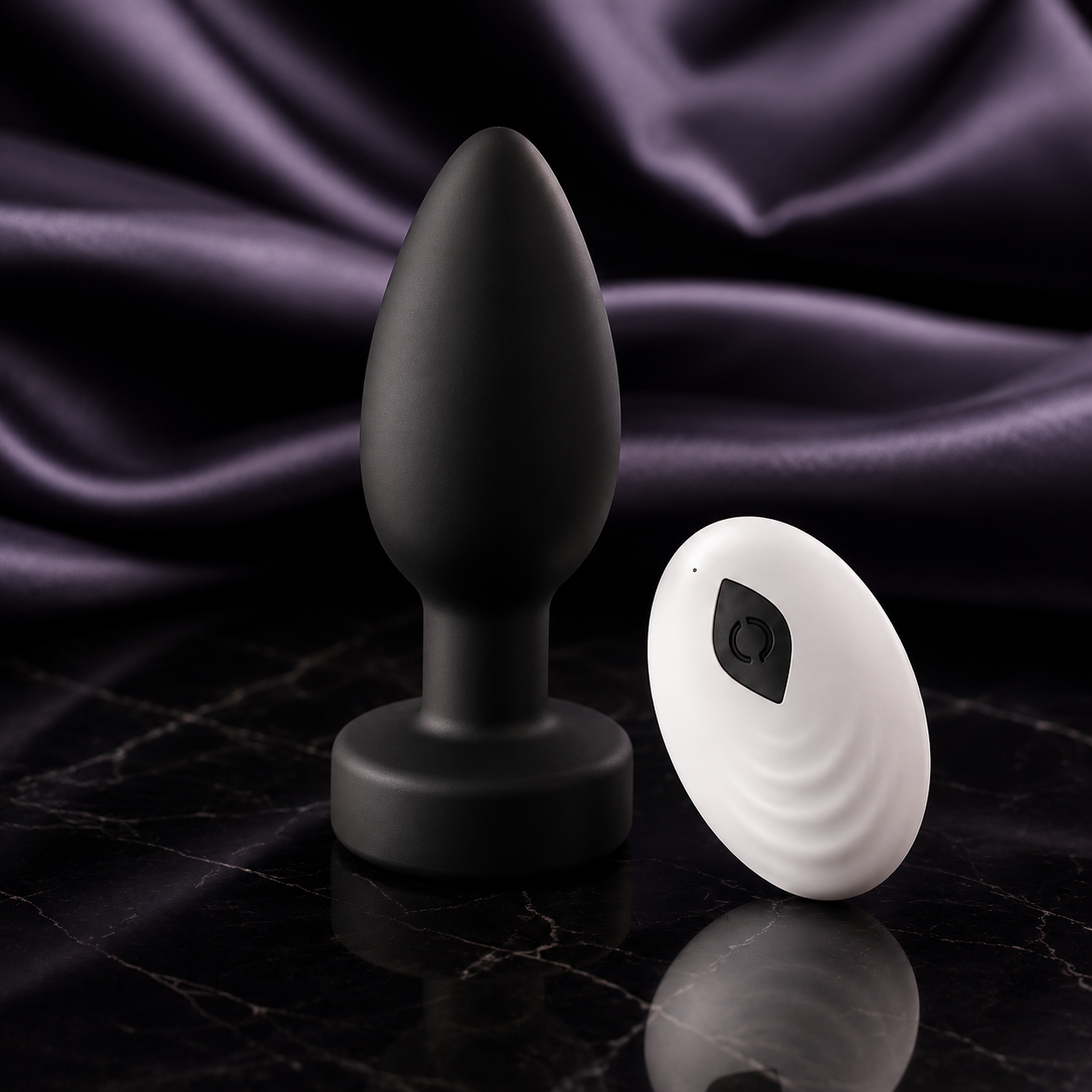 VIBRADOR ANAL CON CONTROL REMOTO 🖤